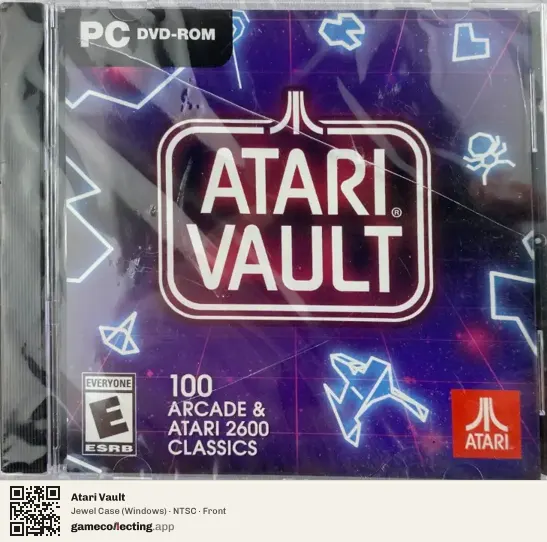 Atari Vault Computer, NTSC box front