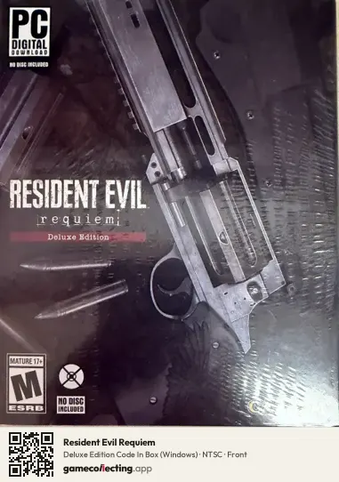 Resident Evil Requiem Computer, NTSC box front