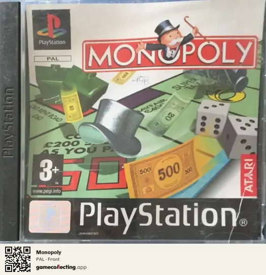 Monopoly PlayStation, PAL box front