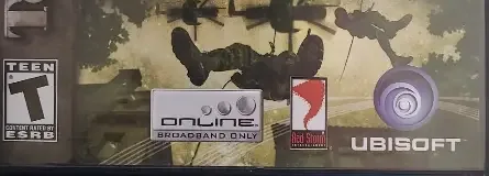 Tom Clancy's Ghost Recon: Jungle Storm, the ESRB box on its front