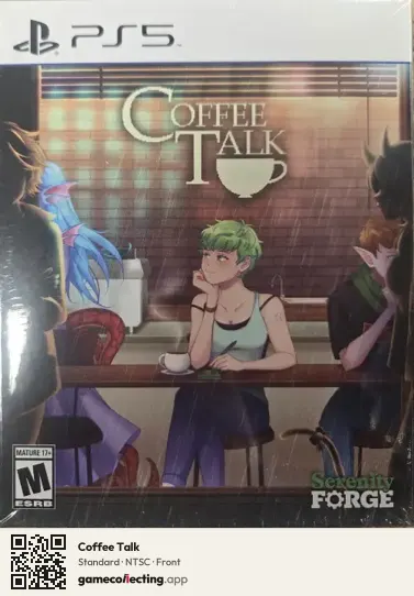 Coffee Talk PlayStation 5, NTSC box front