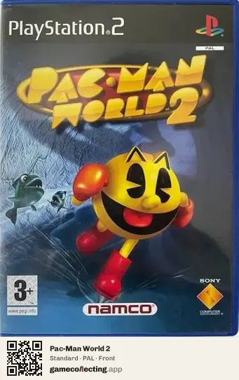 Pac-Man World 2 PlayStation 2, PAL box front