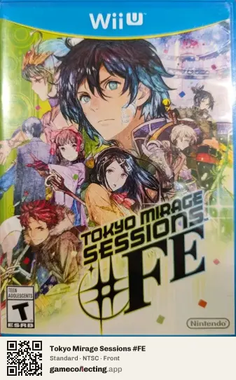 Tokyo Mirage Sessions #FE Nintendo Wii U, NTSC box front