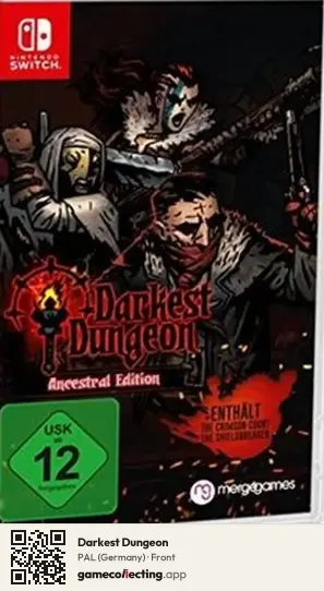 Darkest Dungeon Nintendo Switch, Germany box front
