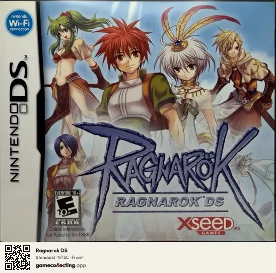 Ragnarok DS Nintendo DS, NTSC box front