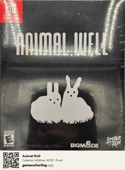 Animal Well Nintendo Switch, NTSC box front