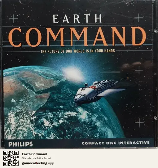 Earth Command Philips CD-i, PAL box front