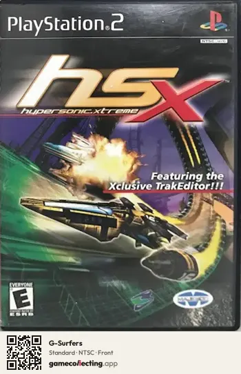 G-Surfers PlayStation 2, NTSC box front