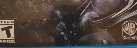 Batman: Arkham Origins, the ESRB box on its front