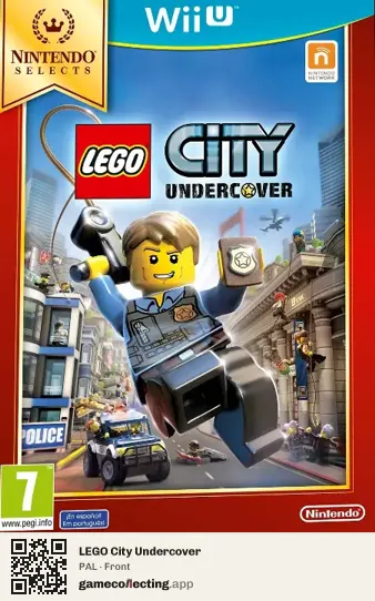 LEGO City Undercover Nintendo Wii U, PAL box front