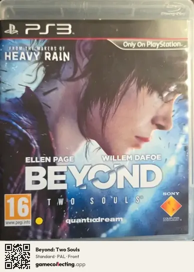 Beyond: Two Souls PlayStation 3, PAL box front
