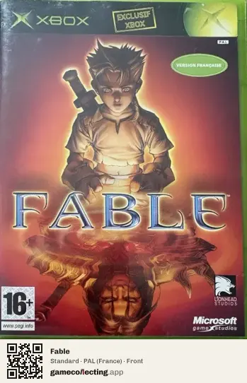 Fable Xbox, France box front