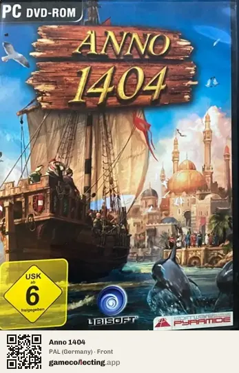 Anno 1404 Computer, Germany box front