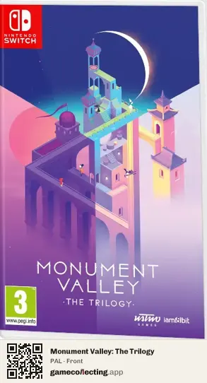 Monument Valley: The Trilogy Nintendo Switch, PAL box front