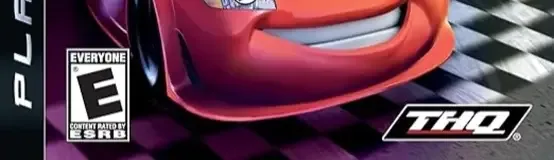 Cars Race-O-Rama, the ESRB box on its front