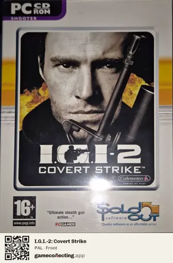 I.G.I.-2: Covert Strike Computer, PAL box front