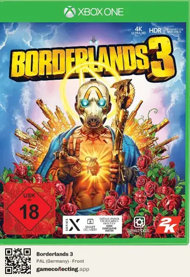 Borderlands 3 Xbox One, Germany box front