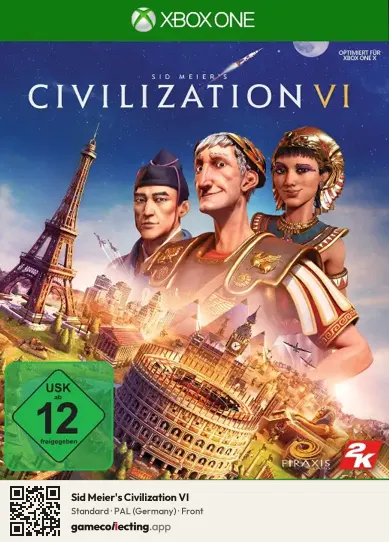 Sid Meier's Civilization VI Xbox One, Germany box front