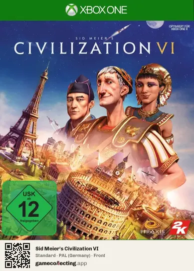 Sid Meier's Civilization VI Xbox One, Germany box front