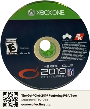 The Golf Club 2019 Featuring PGA Tour Xbox One, NTSC disc