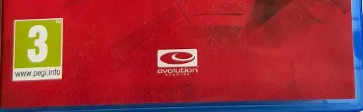 DriveClub, the USK square on its front