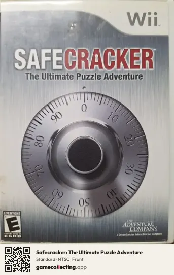 Safecracker: The Ultimate Puzzle Adventure Nintendo Wii, NTSC box front