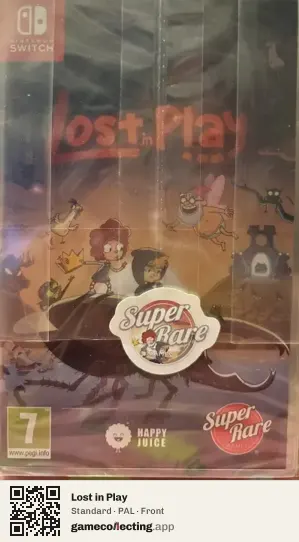 Lost in Play Nintendo Switch, PAL box front