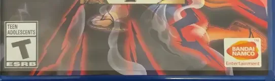 One Piece: Pirate Warriors 4, the ESRB box on its front