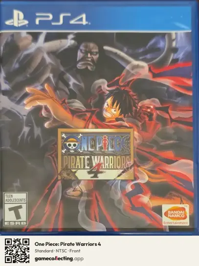 One Piece: Pirate Warriors 4 PlayStation 4, NTSC box front