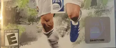 FIFA 11, the ESRB box on its front