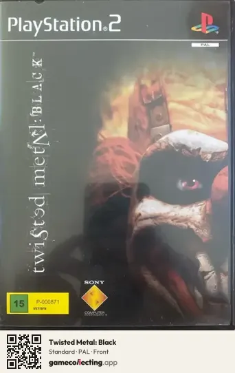 Twisted Metal: Black PlayStation 2, PAL box front