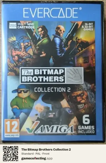 The Bitmap Brothers Collection 2 Evercade, PAL box front