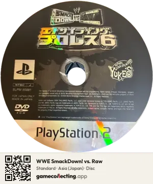 WWE SmackDown! vs. Raw PlayStation 2, Asia disc
