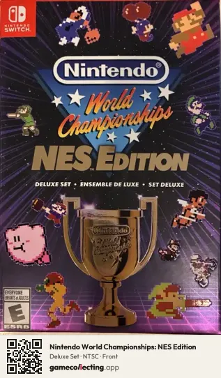 Nintendo World Championships: NES Edition Nintendo Switch, NTSC box front