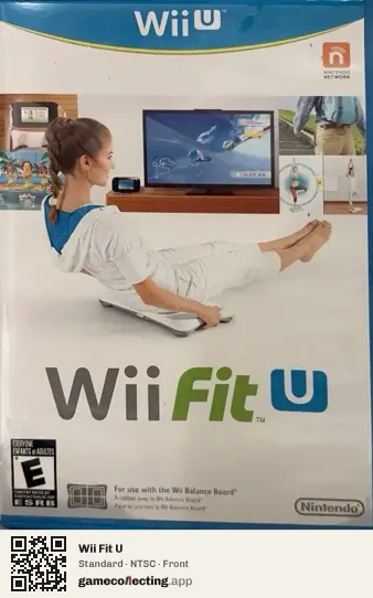 Wii Fit U Nintendo Wii U, NTSC box front