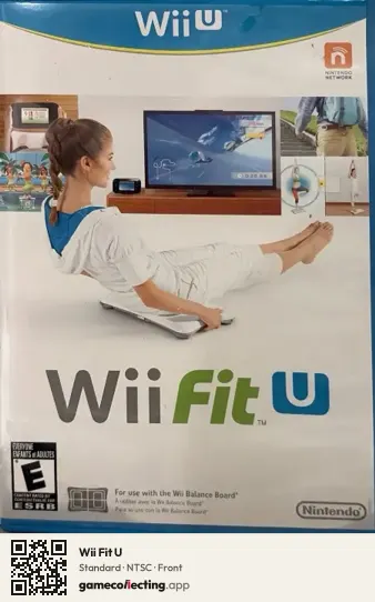 Wii Fit U Nintendo Wii U, NTSC box front