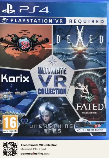 The Ultimate VR Collection PlayStation 4, PAL box front