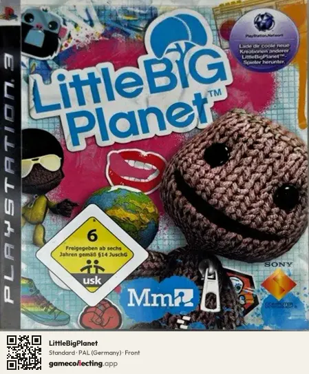 LittleBigPlanet PlayStation 3, Germany box front