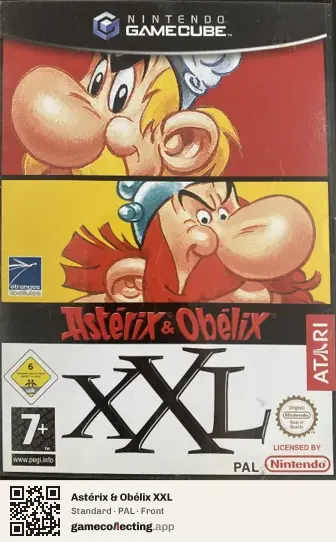 Astérix & Obélix XXL Nintendo GameCube, PAL box front