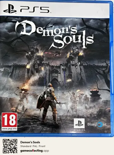 Demon's Souls PlayStation 5, PAL box front