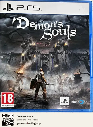 Demon's Souls PlayStation 5, PAL box front