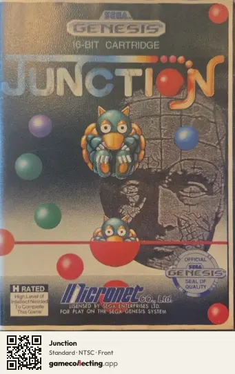 Junction Sega Mega Drive / Genesis, NTSC box front