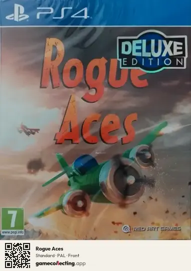 Rogue Aces PlayStation 4, PAL box front
