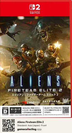 Aliens: Fireteam Elite 2 Nintendo Switch 2, Asia box front