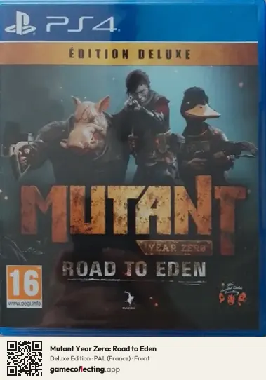 Mutant Year Zero: Road to Eden PlayStation 4, France box front