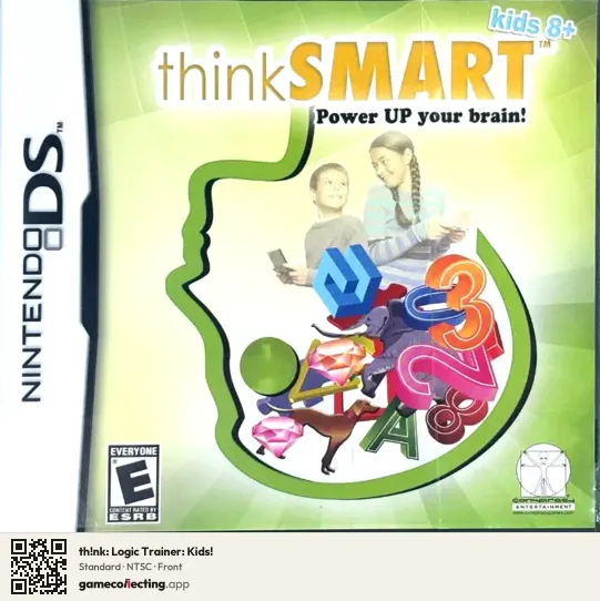 th!nk: Logic Trainer: Kids! Nintendo DS, NTSC box front