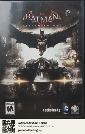 Batman: Arkham Knight Computer, NTSC box front
