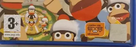 EyeToy: Monkey Mania, the PEGI square on its front