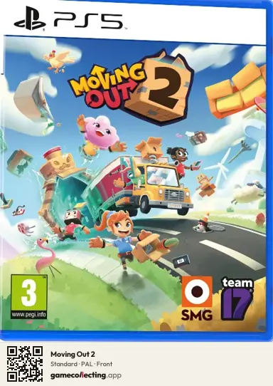 Moving Out 2 PlayStation 5, PAL box front