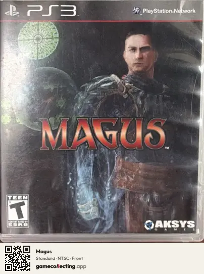 Magus PlayStation 3, NTSC box front
